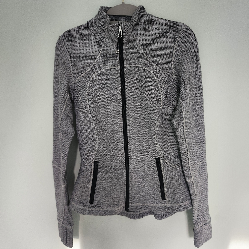 Lululemon Forme Jacket II in Heathered Herringbone